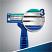 Gillette Blue 3 Simple Skin-Sensing Blade Disposable Razor - 4pk