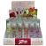 Saffron Glam Shine Fruit Flavour Lip Gloss - Tray A (24pcs)