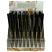 Body Collection Retractable Jet Black Eyeliner Pencil (32pcs) (17510)