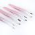 Brush Works HD 4pc The Complete Combination Tweezer Set - Pink