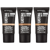 Rimmel Lasting Matte Full Coverage Foundation - 30ml (Options) 