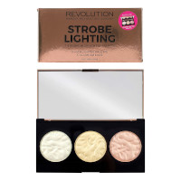 Revolution Makeup Strobe Lighting 3 Strobe Highlighter Palette (0399) PALETTE - E/12