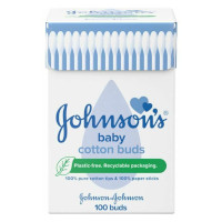 Johnson's Baby Cotton Buds - 100 Buds (12pcs) (£0.76/each) (WTS0460)