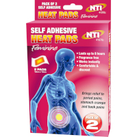 NTI Self Adhesive Feminine Heat Pads - 2 Pads (0784) (41078C) 19