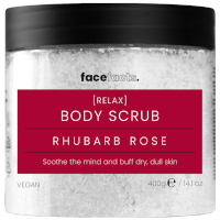 Face Facts Relax Rhubarb Rose Body Scrub - 400g (1098) (41098-150) FF.D/33