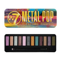 W7 Metal Pop Soft Metallic Shimmers Eye Colour Pallete (8659) A/16