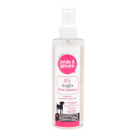 Pride & Groom Raspberry Sensation Dry Doggie Spray Shampoo - 200ml (1275) (PG1010) PET/2