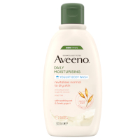 Aveeno Daily Moisturising Apricot & Honey Yogurt Body Wash - 300ml (1523)