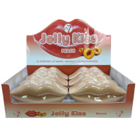 W7 Jelly Kiss Hydrogel Lip Mask - Peach (6pcs) (1584) (JKP) (£2.46/each) B/11C