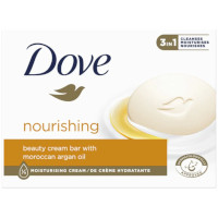 Dove Nourishing Argan Oil Beauty Cream Soap Bar - 90g (1667)