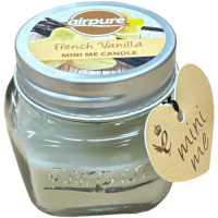 Airpure French Vanilla Scented Mini Me Candle (3pcs) (£0.40/each) (1923)