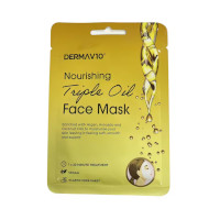 Dermav10 Triple Oil Nourishing Face Mask (PC1926), Dove B/11