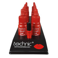 Technic Velvet Lip Cream - Classic Red (12pcs) (20643) (£0.95/each) C/28