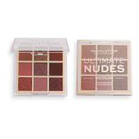 Revolution Makeup Ultimate Nudes Eyeshadow Palette - Medium (2068) (TESTER) Palette - G/10