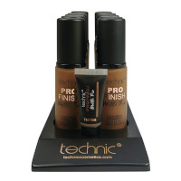 Technic Pro Finish Matte Fix Foundation - Chestnut (10pcs) (20725) (£1.55/each) D29