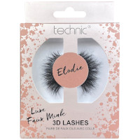 Technic Luxe Faux Mink 3D Lashes - Elodie (6pcs) (21524) (£1.48/each) C/65