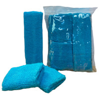 Euro Bijoux 3pcs Sweatband Set - Turquoise (12pcs) (£0.52/each) (NO.2244) HA.B/14