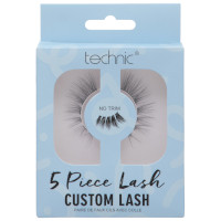 Technic Custom Lash False Eyelashes - 5 Piece Lash (6pcs) (22517) (£1.53/each) C/106d