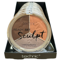 Technic Ready, Set, Sculpt Contour Palette - Warm (8pcs) (22711) (£1.51/each)F52