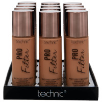 Technic Pro Filler Multi-Use Complexion Enhancer Foundation - Medium Warm (12pcs) (22714) (£2.09/each) C/106