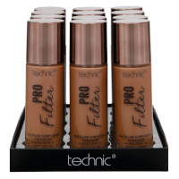 Technic Pro Filler Multi-Use Complexion Enhancer Foundation - Deep (12pcs) (22715) (£2.09/each) C/106a