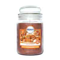 Airpure Gingerbread Scented Large Jar Candle - 510g (2371) C/2