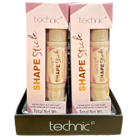 Technic Shape Highlight & Contour Stick - Deep (12pcs) (23739) (£1.13/each) B/57