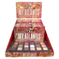 W7 My Atlantis Pressed Pigment Palette (6pcs) (2490) (MAPPP) (£3.95/each) C/93