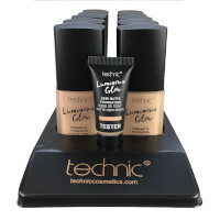 Technic Luminous Glow Demi Matte Foundation - Beige (10pcs) (29752) (£1.55/each) (7526) D/84