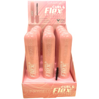 Sunkissed Curl & Flex Waterproof Mascara (12pcs) (30509) (£1.56/each) SK/66