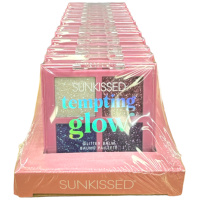 Sunkissed Tempting Glow Glitter Balm Palette (12pcs) (31124) (£1.56/each) SK/76