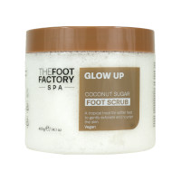 Face Facts The Foot Factory Glow Up Coconut Sugar Foot Scrub - 400g (4380) (34380-012) FF.D/30