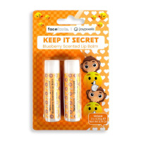 Face Facts Joypixels 2pcs Keep It Secret Blueberry Scented Lip Balm - 2 x 4.25g (7335) (47335-150)