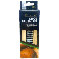 Crosby Essentials Shoe Brush Set - 2PK (4763) (O316793)