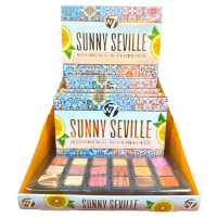 W7 Sunny Seville Pressed Pigment Palette (6pcs) (SEVPPP) (4998) (£3.96/each) A/138b