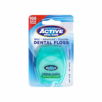 Beauty Formulas Mint Advanced Fluoride Dental Floss - 100m (12pcs) (£0.80/each) (72840) (8409) BF/60