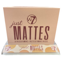 W7 Just Mattes Pressed Pigment Palette (6pcs) (5323) (JMP) (£5.33/each) C/86