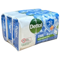 Dettol Menthol & Eucalyptus Cool Soap Bar - 3x60g (5502)