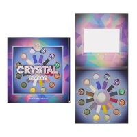 BH Cosmetics Crystal Zodiac Eyeshadow & Highlighter Palette - 27g (5699) Palette.D/3