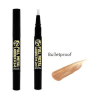 W7 Full Metal Lacquer 3 in 1 Metallic Pen - Bulletproof (5818)