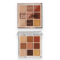 Revolution Makeup Ultimate Desire Eyeshadow Palette - Into The Bronze (5867) (TESTER) Palette - G/9