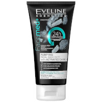 Eveline Facemed+ Purifying Facial Wash Paste With Activated Carbon - 150ml (4975) B/3 