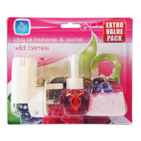 Pan Aroma Wild Berries Plug-In Air Freshener & Sachet Set (6483) (PAN0433)