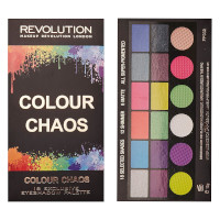 Revolution Makeup Colour Chaos 18 Exclusive Eyeshadow Palette - 13g (6537) Palette.C/17