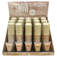 W7 Snow Flawless Miracle Moisture Foundation (15pcs) (SFMF) (6740) (£2.44/each) C/16