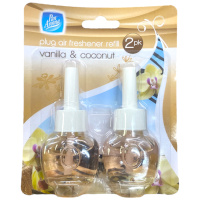 Pan Aroma Vanilla & Coconut Plug-In Air Freshener Refill - 2pk (6910) (PAN0378)