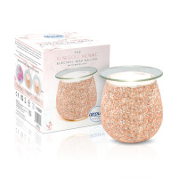 Airpure The Rose Gold Mosaic Electric Wax Melter with Backlight (7048) B/2