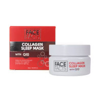 Face Facts Collagen With Q10 Gel Sleep Mask - 50ml (7185) (17185-150) - FF.B/34