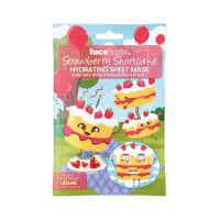 Face Facts Strawberry Shortcake Hydrating Sheet Mask - 20ml (8562) (38555-150) FF.C/28