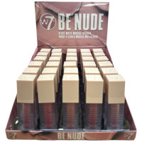 W7 Be Nude Velvet Matte Mousse Lipstick (30pcs) (8637) (BNL) (£1.57/each) A/72